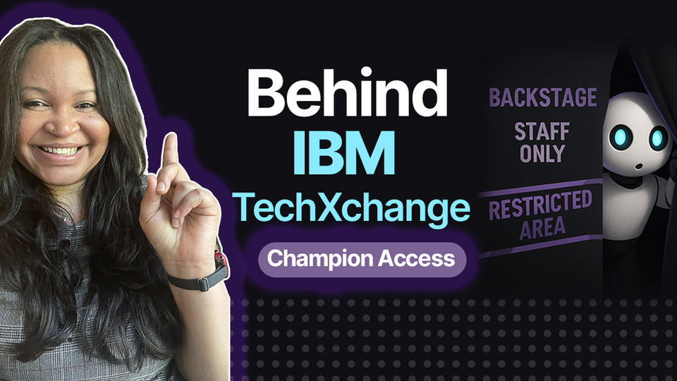 Conference: IBM Champion TechXchange > Las Vegas